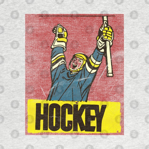 Vintage Hockey Player by RCDBerlin